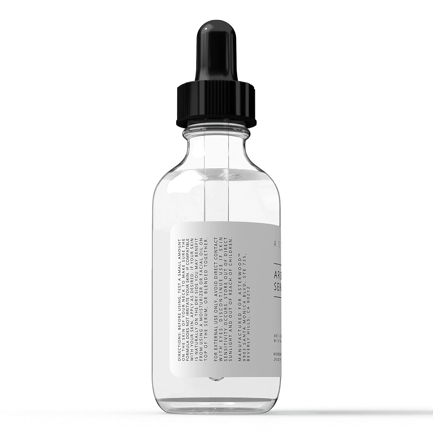 image:imageAsterwood Argireline Serum with Hyaluronic Acid Peptide Serum for Face Wrinkle Reducing AntiAging Nourishing FragranceFree 2 Fl Oz2 Fl Oz Pack of 1