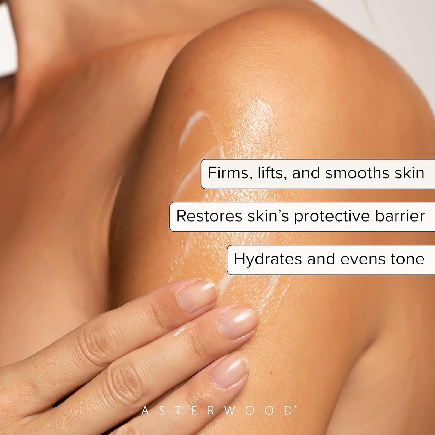 image:imageAsterwood Firming Body Cream amp Moisturizer Skin Tightening Cream for Body Matrixyl 3000 Peptides Ceramides amp Hyaluronic Acid FragranceFree 7 Fl Oz