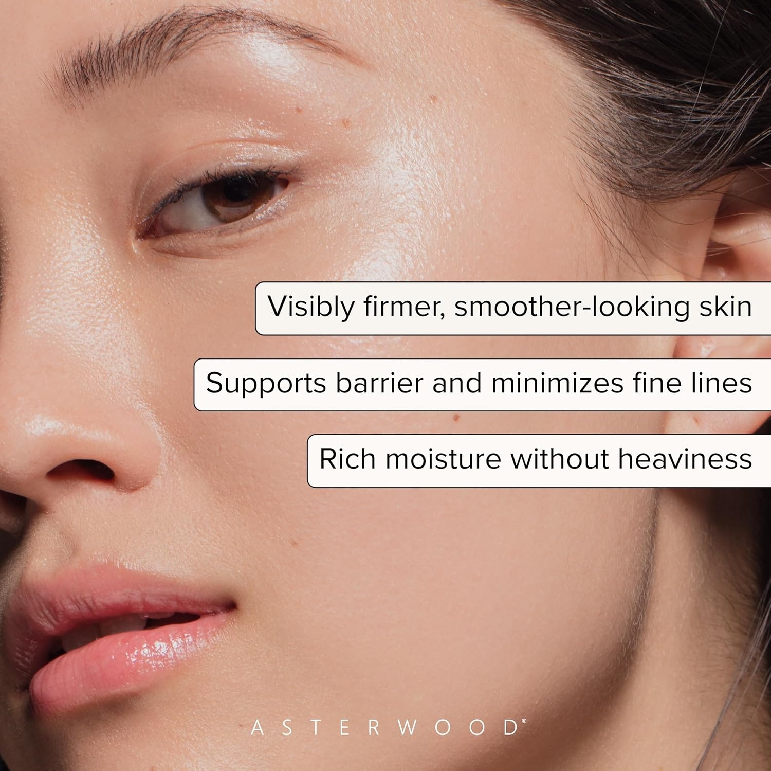 image:imageAsterwood GHKCu Copper Peptides Booster Cream Copper Tripeptide1 Ectoin Hyaluronic Acid Firming Face Moisturizer for Barrier Repair 17 Fl Oz