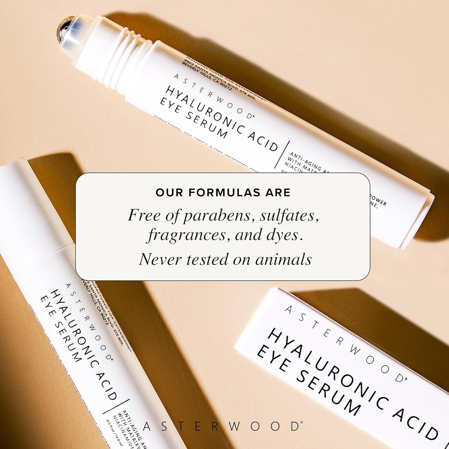 image:imageAsterwood Hyaluronic Acid Eye Serum Triple Ceramide Serum 1 oz