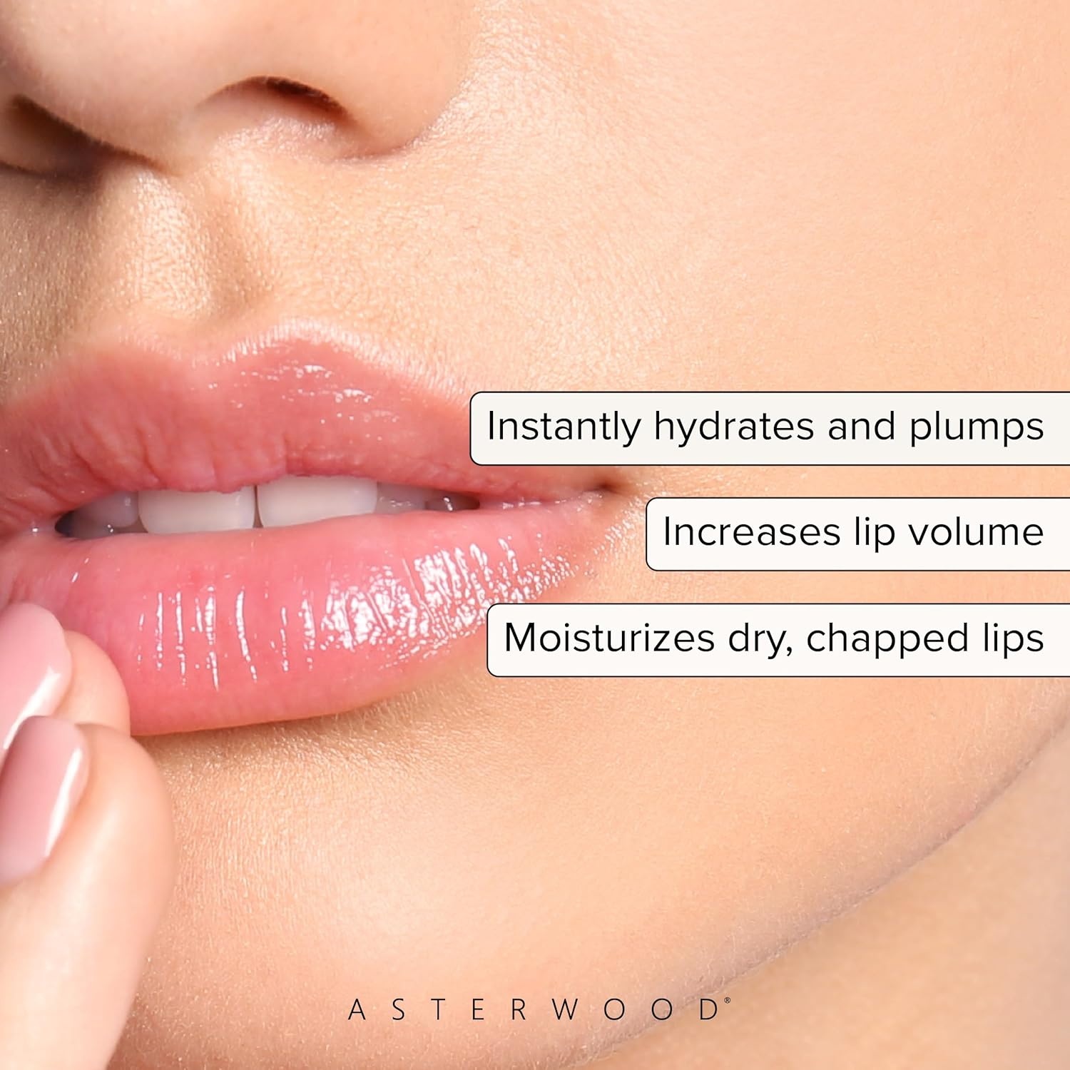 image:imageAsterwood Lip Treatment amp Balm with Volulip Hyaluronic Acid amp Matrixyl 3000 Hydrating Plumping Moisturizing AntiAging Plumper Fuller Lips for Women amp Men 05 Fl Oz1 Count Pack of 1