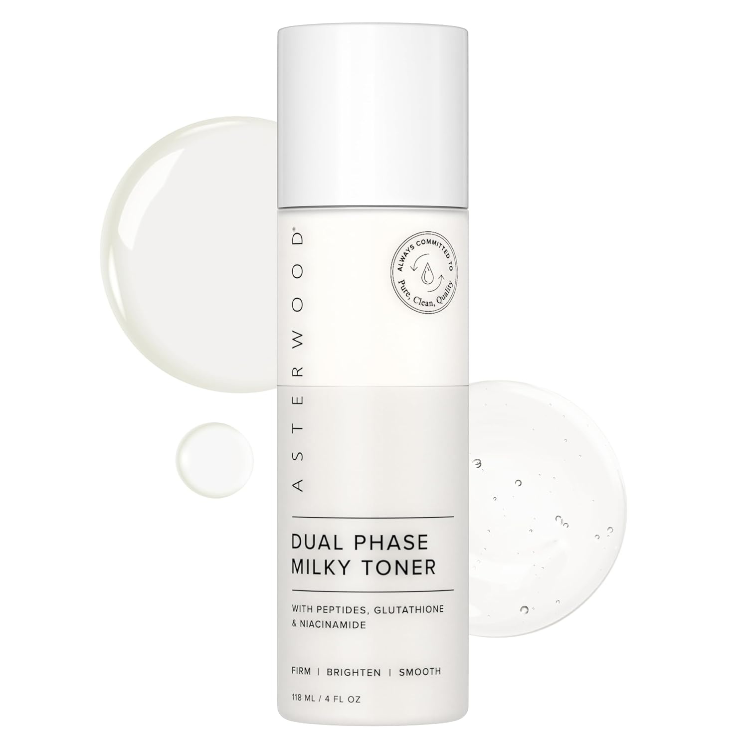 image:imageAsterwood Naturals Ceramide Serum 1oz Dual Phase Milky Toner