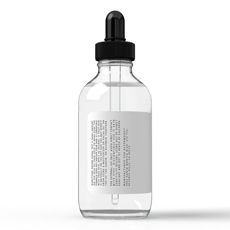 image:imageAsterwood Pure Hyaluronic Acid Serum for Face Plumping AntiAging Hydrating FragranceFree 2 Fl Oz4 Fl Oz Pack of 1