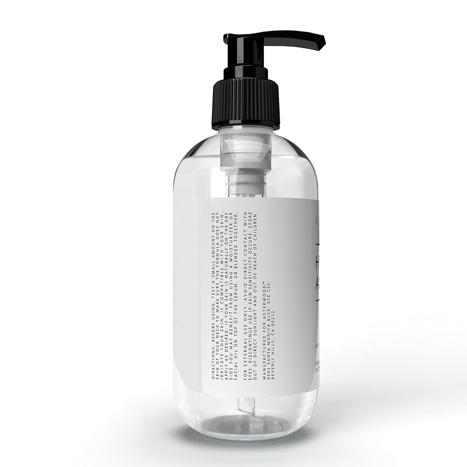 image:imageAsterwood Pure Hyaluronic Acid Serum for Face Plumping AntiAging Hydrating FragranceFree 2 Fl Oz8 Fl Oz Pack of 1