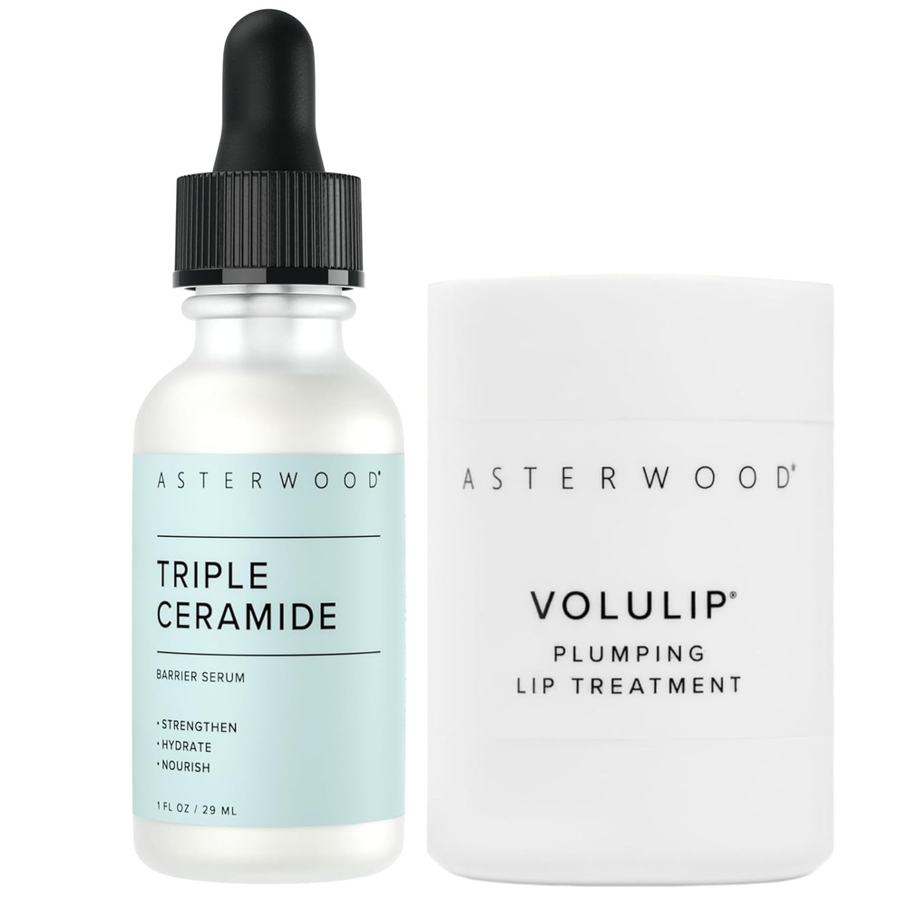image:imageAsterwood Triple Ceramide Serum 1 oz Hyaluronic Acid Lip Treatment