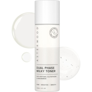 image:imageAsterwood Dual Phase Milky Toner for Face  Hydrating Glutathione Toner  with Matrixyl 3000 Peptides Niacinamide amp Hyaluronic Acid  Brightening Firming RetinolFree  4 Fl Oz4 Fl Oz Pack of 1