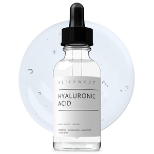 image:imageAsterwood Pure Hyaluronic Acid Serum for Face  Plumping AntiAging Hydrating  FragranceFree  2 Fl Oz1 Fl Oz Pack of 1