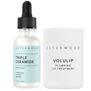 image:imageAsterwood Triple Ceramide Serum 1 oz  Hyaluronic Acid Lip Treatment