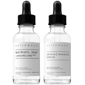 image:imageAsterwood Matrixyl 3000  Argireline Serum 1 oz  10 Niacinamide Serum 1 oz