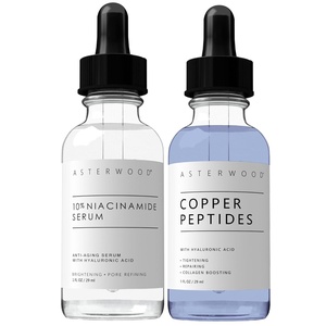 image:imageAsterwood Niacinamide Serum 1 oz  Copper Peptides Serum 1 oz
